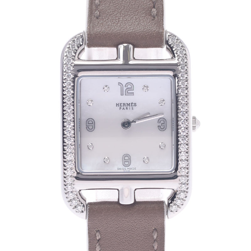 エルメス ケープコッド 8Pダイヤ 腕時計 ウォッチ 腕時計