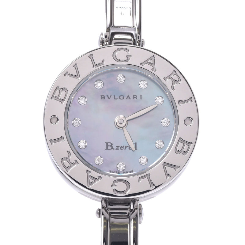 BVLGARI ブルガリ ブルガリ 12p ダイヤシェル文字版 腕時計