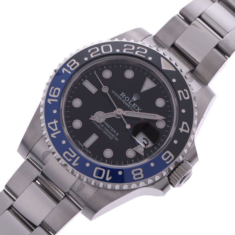 Rolex Rolex GMT Master 2 Blue / black bezel 116710 blnr Mens SS Watch