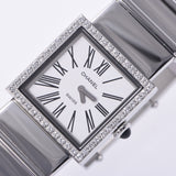 Chanel Chanel Madmozel Bezel Diamond H0830 Women's SS / Diamond Watch Quartz White Flight A-Rank Used Silgrin