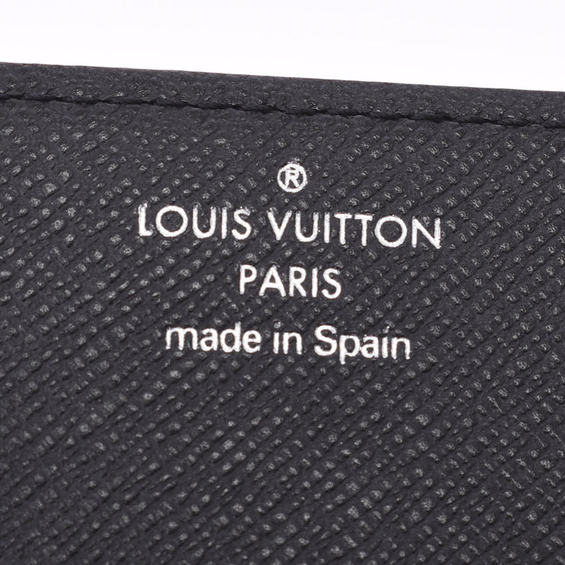Louis Vuitton Louis Vuitton Tiga Anvelop Cultudu Visit Neighborhood Stillown Old Noir M30922 Men's Leather Card Case A-Rank Used Sinkjo