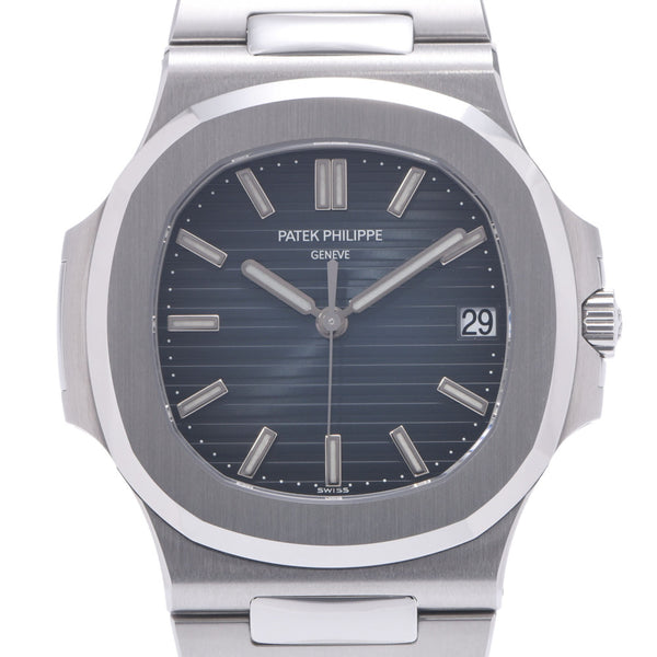 PATEK PHILIPPE PATEK PHILIPPE NAUTILUS 5711 / 1A-010男士SS手表自动黑色蓝色图A-Ranked Sinkjo