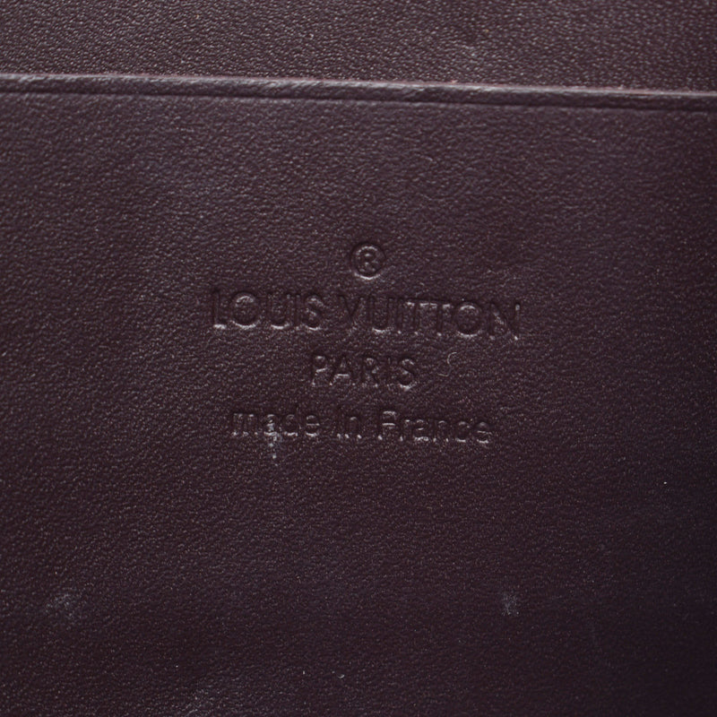 Louis Vuitton Louis Vuitton Verni Belle 2way Chain Wallet Amarant M93613 Women's Monogram Verni Shoulder Bag A-Rank Used Silgrin