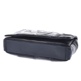 Chanel Chanel Chain单肩包黑色银色配件女士珐琅质肩袋AB排名二手水池