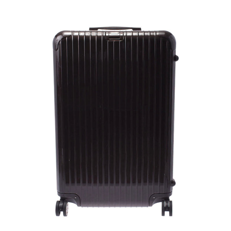 Rimowa Remois Salsa Deluxe Suitcase Dark Brown Unisex Polycarbonate Carry Bag AB Rank Used Silgrin