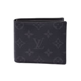 LOUIS VUITTON ルイヴィトン モノグラム エクリプス ポルトフォイユ マルコ NM 黒/グレー  M62545 メンズ 二つ折り財布 ABランク 中古 銀蔵