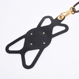 Louis Vuitton Louis Vuitton Monogram Louise Phone Holder Brown / Black Gold Bracket M68382 Unisex Silicon Brand Accessories A Rank Used Silgrin
