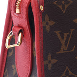 LOUIS VUITTON ルイヴィトン モノグラム ポパンクールPM 2WAYバッグ ルージュ M43433 レディース モノグラムキャンバス ハンドバッグ Bランク 中古 銀蔵