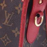 LOUIS VUITTON ルイヴィトン モノグラム ポパンクールPM 2WAYバッグ ルージュ M43433 レディース モノグラムキャンバス ハンドバッグ Bランク 中古 銀蔵