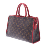 LOUIS VUITTON ルイヴィトン モノグラム ポパンクールPM 2WAYバッグ ルージュ M43433 レディース モノグラムキャンバス ハンドバッグ Bランク 中古 銀蔵