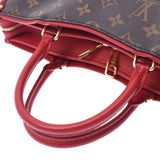 LOUIS VUITTON ルイヴィトン モノグラム ポパンクールPM 2WAYバッグ ルージュ M43433 レディース モノグラムキャンバス ハンドバッグ Bランク 中古 銀蔵