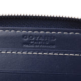 Goyard Goyal Portfoy Umatignon PM Blue Unisex PVC Coin Case A-Rank Used Silgrin