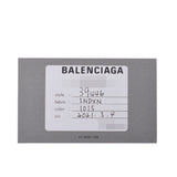[Father's Day Silgrain Sale] Balenciaga Valencia Paper Mini Wallet Compact Wallet Silver 391446 Unisex Three-fold wallet Unused Silgrin