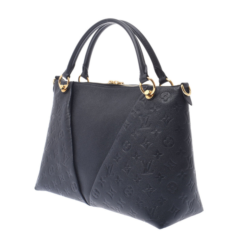 Louis Vuitton Louis Vuitton Monogram Amplit V Tote MM2way包Noir M44421女式组合法Anplan立式包B级使用Silgrin