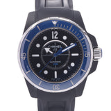 CHANEL Chanel J12 Marine 42mm H2559 Men's Black Ceramic/Rubber Watch Automatic Black Dial A Rank Used Ginzo