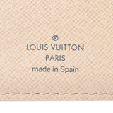 Louis Vuitton Louis Vuitton Damier Azur Portfoille Marco Old White N60018 Men's Damier Azur Canvas Two Folded Wallets AB Rank Used Silgrin