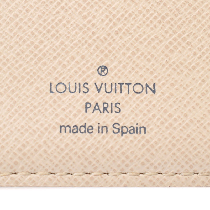 Louis Vuitton Azul Portfoille Marco Old Type 14137 White Men's