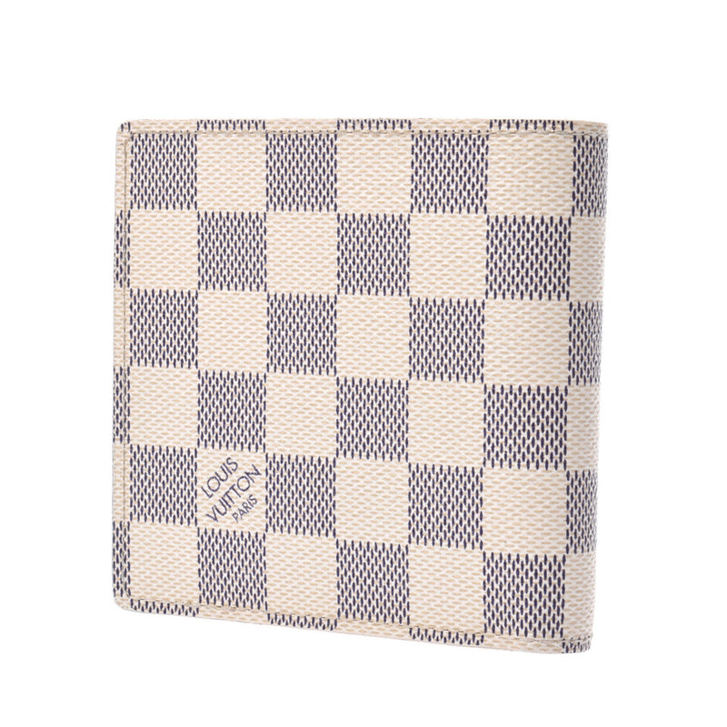 louis vuitton white checkered wallet