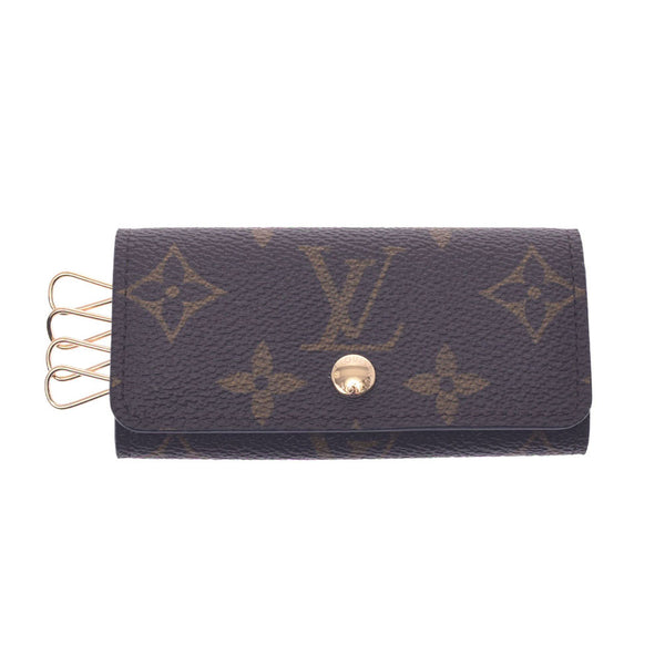 LOUIS VUITTON ルイヴィトン モノグラム 4連キーケース ブラウン M62631 ユニセックス モノグラムキャンバス キーケース 未使用 銀蔵