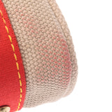 Louis Vuitton Louis Vuitton Antigua Caba PM米色/红色M40038女装棉布手提包AB排名使用Silgrin