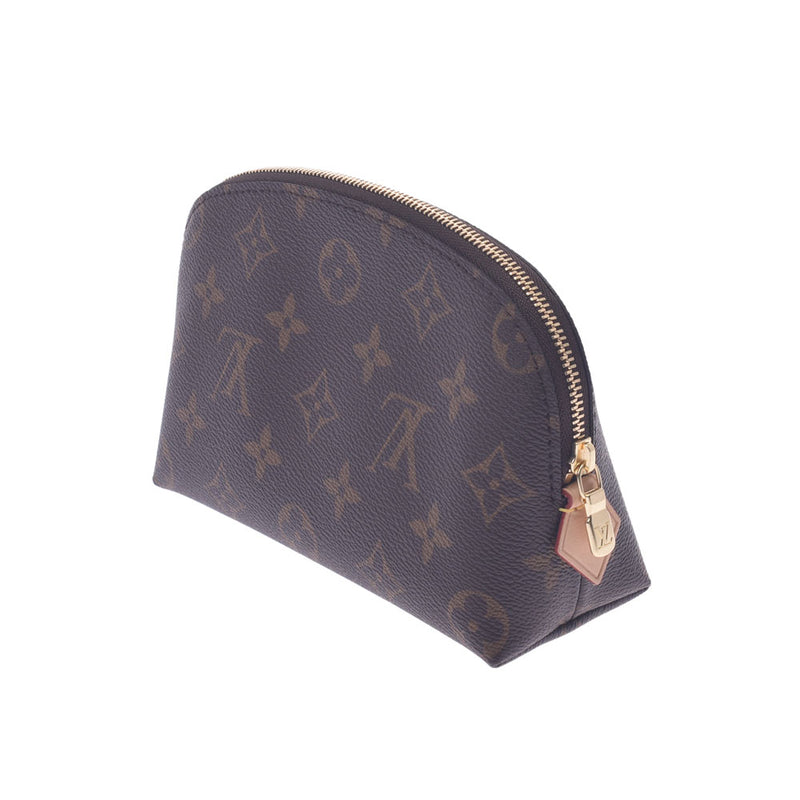 Louis Vuitton Louis Vuitton Monogram Pochette Cosmetic Brown M47515 Unisex Monogram Canvas Pouch A-Rank Used Silgrin