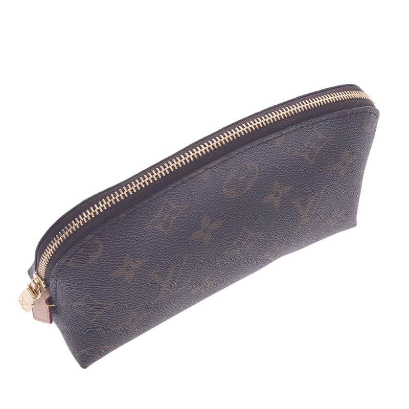 Louis Vuitton Louis Vuitton Monogram Pochette Cosmetic Brown M47515 Unisex Monogram Canvas Pouch A-Rank Used Silgrin