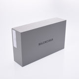 BALENCIAGA Valenciaga Slim Flap Wallet Black 555709 Women's Calafskin Long Wallet AB Rank Used Silgrin