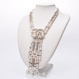 Chanel Chanel Coco Mark 19年模型金支架女装假珍珠/水钻项链A等级使用水池