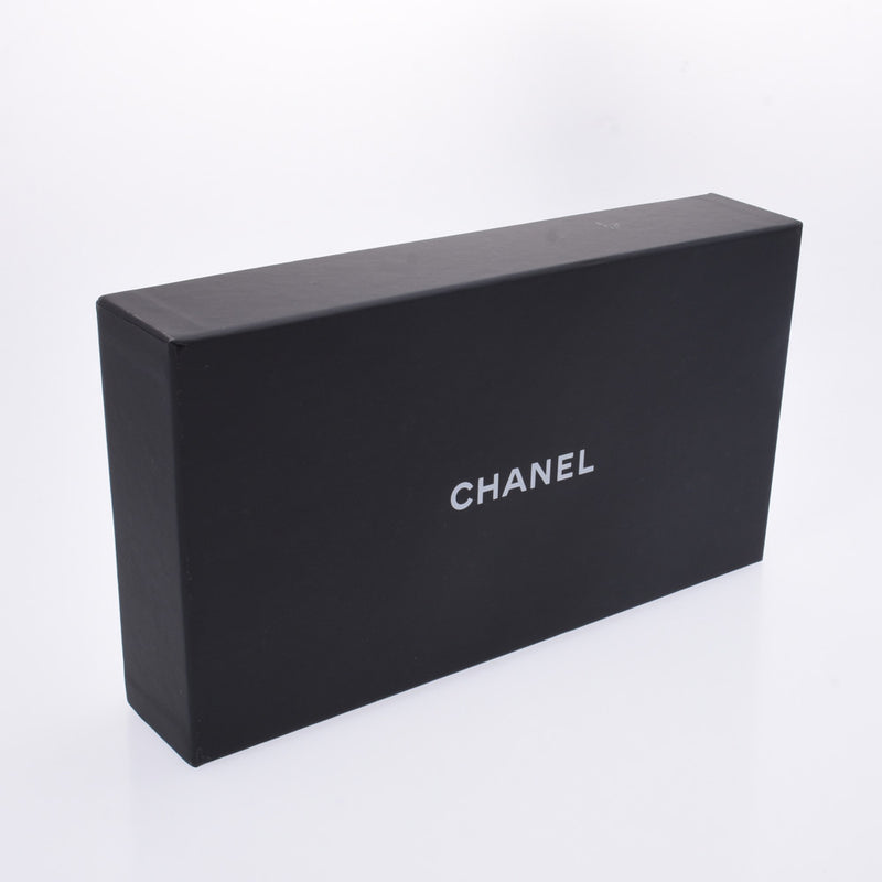 Chanel Chanel Boy Channel Long Flap Wallet Pink Women's Caviar Skin Long Wallet AB Rank Used Sinkjo