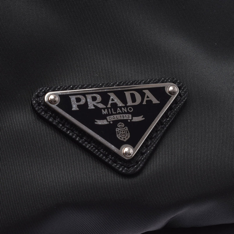 PRADA プラダ バッグパック グレー シルバー金具 2VZ135 ユニセックス ナイロン リュック・デイパック Aランク 中古 銀蔵