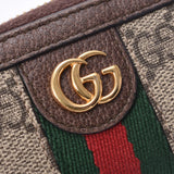 GUCCI Gucci Offidia Glacier 523157 Unisex GG Sprim Canvas Coin Case B Rank Used Silgrin