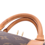 LOUIS VUITTON Monogram Keepall 60棕色M41422中性Monogram帆布波士顿包B等级二手Ginzo