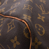 LOUIS VUITTON Monogram Keepall 60棕色M41422中性Monogram帆布波士顿包B等级二手Ginzo