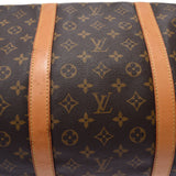 LOUIS VUITTON Monogram Keepall 60棕色M41422中性Monogram帆布波士顿包B等级二手Ginzo