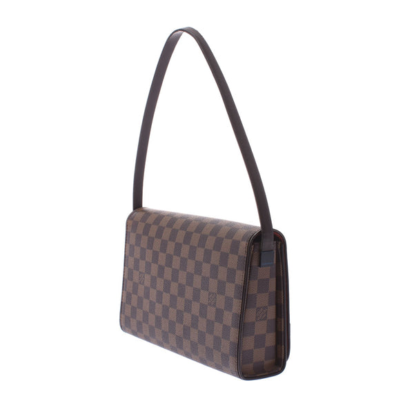 Louis Vuitton Louis Vuitton Damier Try Becca Ron Brown N51160 Women's Dumie Campbus Shoulder Bag AB Rank Used Silgrin