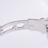 Cartier Cartier Tono SM diamond bezel D buckle ladies WG / leather watch hand wound silver dial a