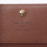 Louis Vuitton Louis Vuitton Monogro Anvelop Cult Du访问Brown M63801 UniSex Monogram Canvas Card Case AB排名使用Sinkjo
