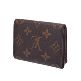 Louis Vuitton Louis Vuitton Monogro Anvelop Cult Du访问Brown M63801 UniSex Monogram Canvas Card Case AB排名使用Sinkjo