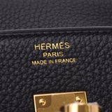 HERMES エルメス バーキン 25 黒 ゴールド金具 Z刻印(2021年頃) レディース トゴ ハンドバッグ 新品 銀蔵