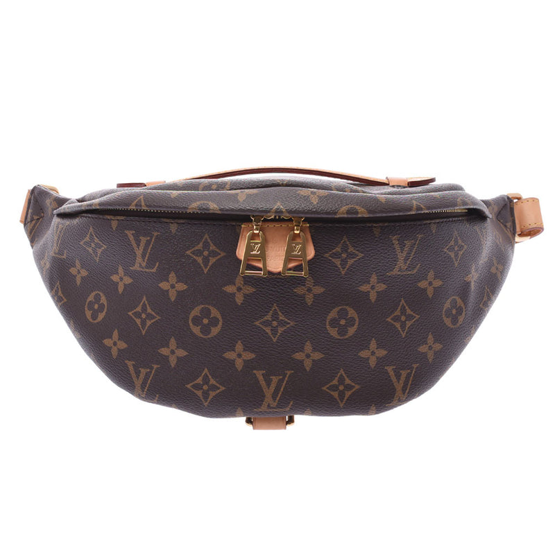 Louis Vuitton Louis Vuitton Monogram Bum Bag Body Bag Brown M43644 Men's Monogram Canvas Body Bag AB Rank Used Silgrin