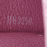 Louis Vuitton Louis Vuitton Capsyn Portfoille Lock Mini Crystal Rose M69813 Unisex Leather Three Folded Wallets Unused Silgrin