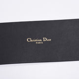 Christian Dior クリスチャンディオール ディオール クエイクベルト 75cm 黒 ゴールド金具 ユニセックス カーフ ベルト Aランク 中古 銀蔵