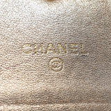 Chanel Chanel A31991 Women's Sparkling Denim Two Folded Wallets B Rank Used Sinkjo