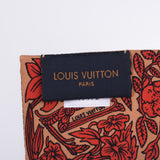 Louis Vuitton Louis Vuitton Bando BB Judului Red M70856 Women's Silk 100% Scarf B Rank Used Silgrin