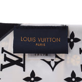 Louis Vuitton Louis Vuitton Bando BB Let's Go Noir M76442 Women's Silk 100% Scarf Unused Silgrin