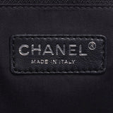 Chanel Chanel Parivi Litz Tote MM黑色男女通用帆布/皮革手提袋A-Rank使用水池