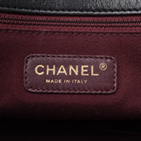Chanel Chanel Matrasse链袋黑色老式支架女士Lamskin单肩包A级使用水池