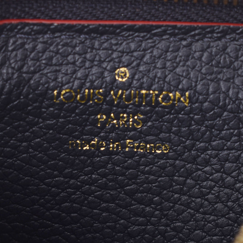 Louis Vuitton Louis Vuitton Monogram Soundrution Portecarte LEC Verses Marine Ruzy M69420男女皆宜皮革硬币案例B等级使用Silgrin