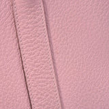 HERMES エルメス ガーデンパーティ TPM ローズサクラ シルバー金具 T刻印(2015年頃) レディース カントリー ハンドバッグ Bランク 中古 銀蔵