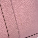 HERMES エルメス ガーデンパーティ TPM ローズサクラ シルバー金具 T刻印(2015年頃) レディース カントリー ハンドバッグ Bランク 中古 銀蔵